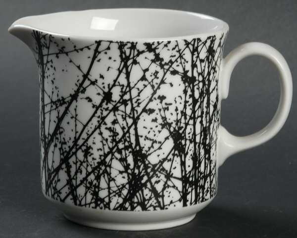 Birches Black Creamer
