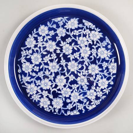 Blue Bonnet 12" Chop Plate (Round Platter)