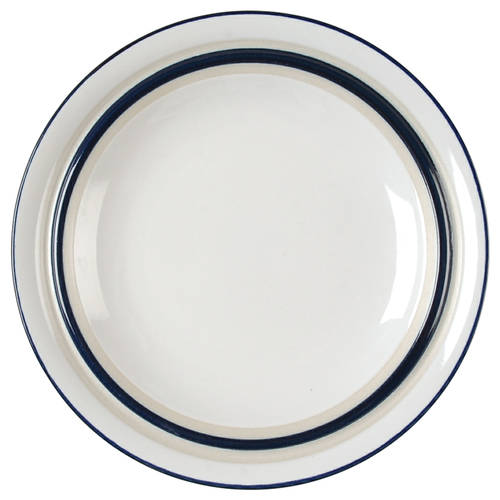 Blue Glow Salad Plate