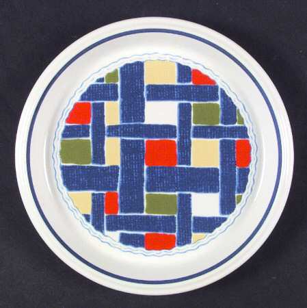 Blue Jean Salad Plate