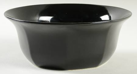 Black Slate 8" Round Vegetable Bowl