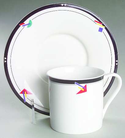 Born Free Flat Cup & Saucer Set