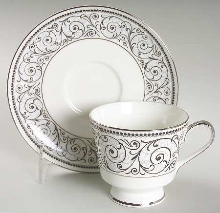Boulton Footed Cup & Saucer Set