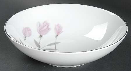 Bridal Rose 8" Round Vegetable Bowl