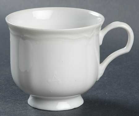 Bridal Veil White Footed Cup