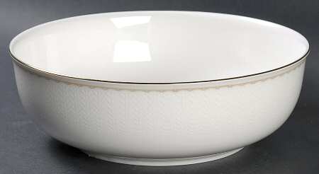 Casa Blanca 9" Round Vegetable Bowl