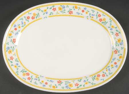 Carefree 14" Oval Serving Platter