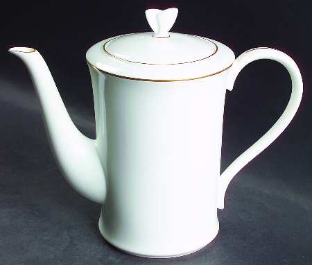 Century Gold Coffee Pot & Lid