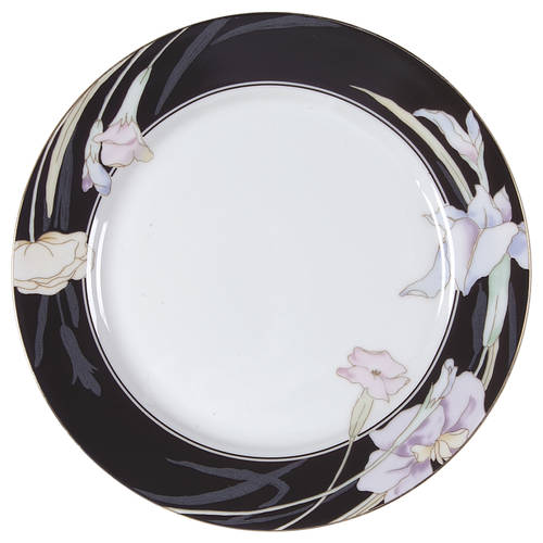 Charisma Black Salad Plate