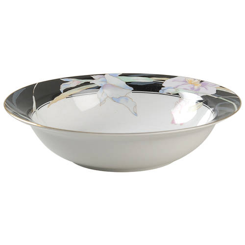 Charisma Black 9" Round Vegetable Bowl