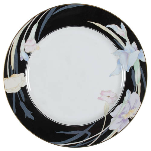 Charisma Black 12" Chop Plate (Round Platter)