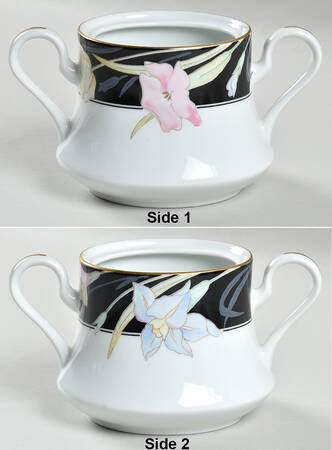 Charisma Black Sugar Bowl No Lid
