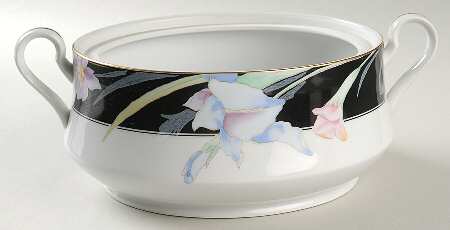 Charisma Black Oval Vegetable No Lid