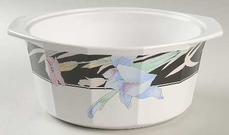 Charisma Black 2.25 Qt Round Casserole No Lid
