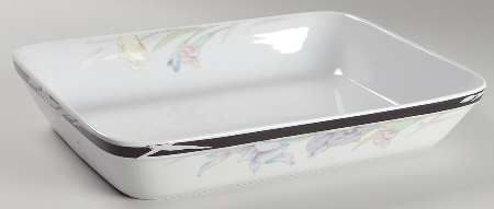 Charisma Black 12" Rectangular Baker