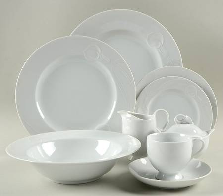 Classic Flair White 45 Piece Starter Set