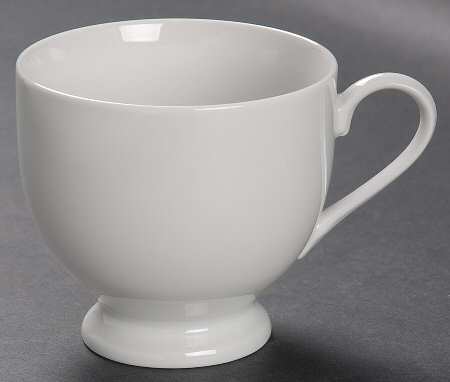 Classic Flair White Footed Cup