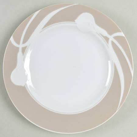 Classic Flair Beige Salad Plate