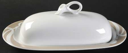 Classic Flair Beige 1/4 Lb Covered Butter