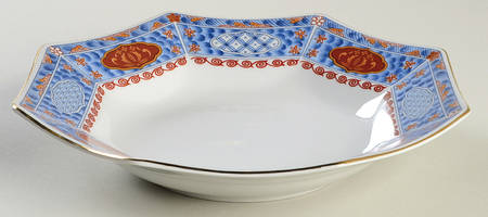 Cloisonne Rim Soup Bowl