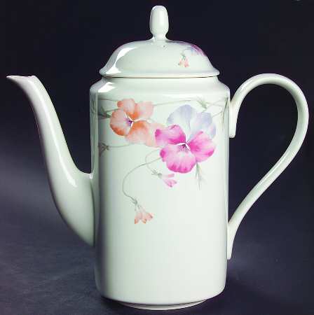 Clinging Vines Coffee Pot & Lid
