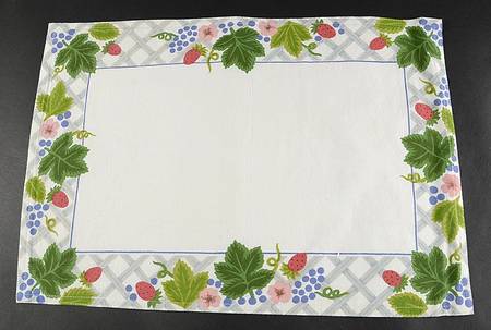 Country Berries Cloth Placemat