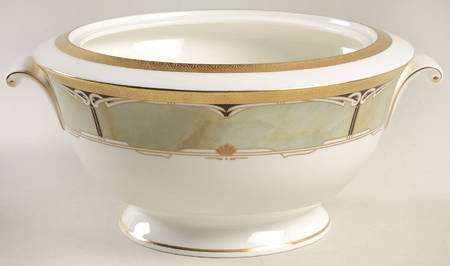 Coronation Celadon 2 Qt Round Covered Casserole No Lid