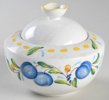 Country Cheer Sugar Bowl & Lid