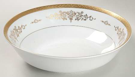 Colony Gold 9" Round Vegetable Bowl