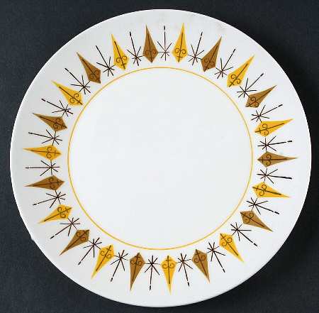 Compass Salad Plate