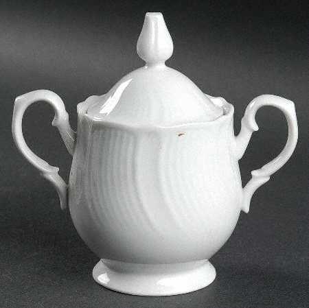 Coquille Sugar Bowl & Lid