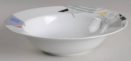 Color Sketch 10" Round Vegetable Bowl