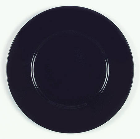 Color Spectrum Indigo Black Service Plate (Charger)