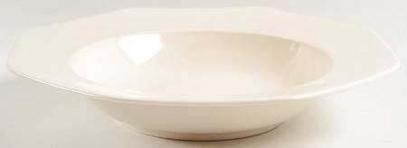 Color Spectrum Sandrift Large Rim Soup Bowl