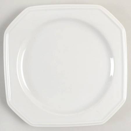 Continental White Bread & Butter Plate by Mikasa