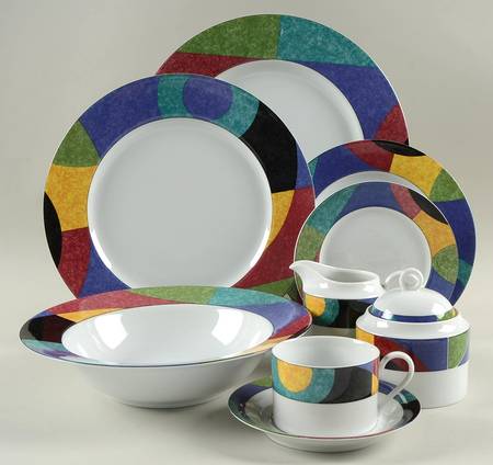 Currents 45 Piece Starter Set by Mikasa