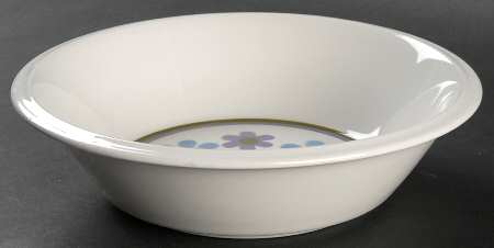 Dancing Flower Coupe Soup Bowl