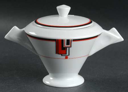 Deco Expressions Sugar Bowl & Lid