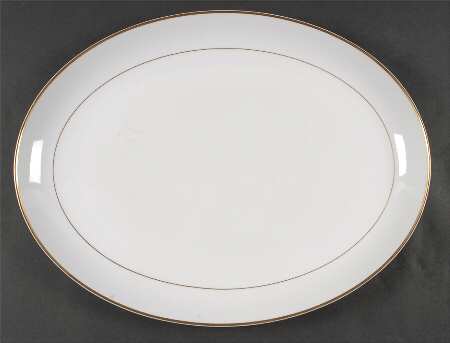 Doric 16" Oval Serving Platter by Mikasa
