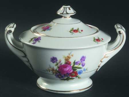 Dresdalia Sugar Bowl & Lid