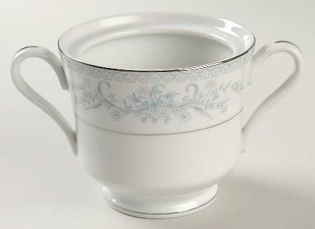 Dresden Rose Sugar Bowl No Lid