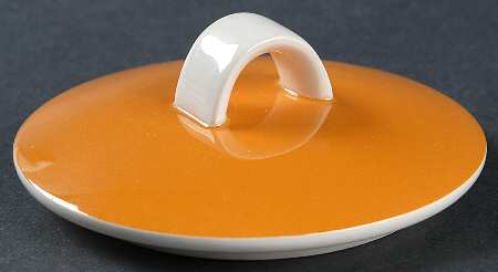 Duplex Orange Lid for Sugar Bowl