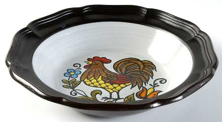 Early Morn 9" Round Vegetable Bowl