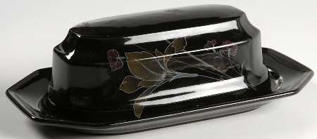 Ebony Fleur 1/4 Lb Covered Butter