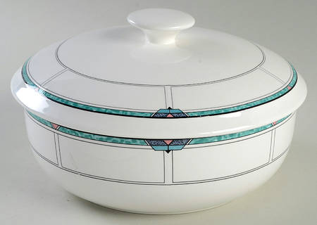 Emerald Cove 2.5 Qt Round Covered Casserole