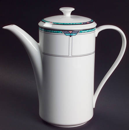 Emerald Cove Coffee Pot & Lid