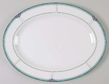 Emerald Cove 14" Oval Serving Platter