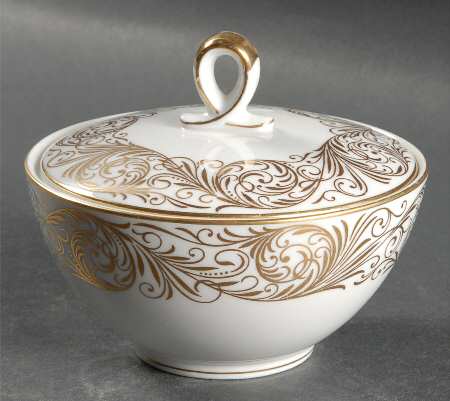 Empire Gold Sugar Bowl & Lid