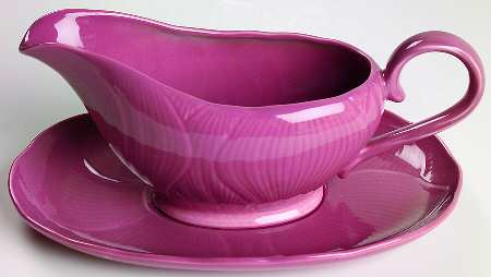 English Rose Gravy Boat & Underplate