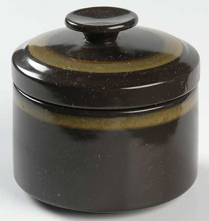 Esparto Sugar Bowl & Lid
